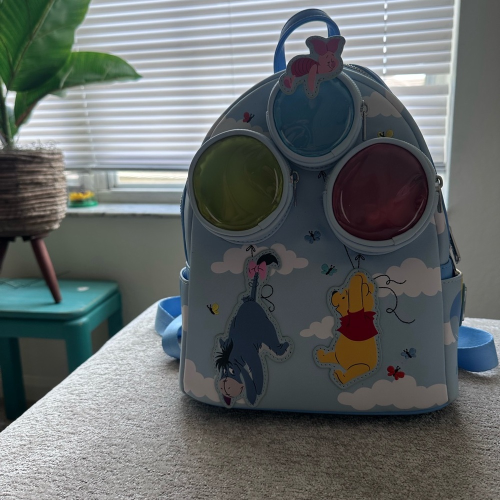 Kids Cartoon Character Backpack - Blue
